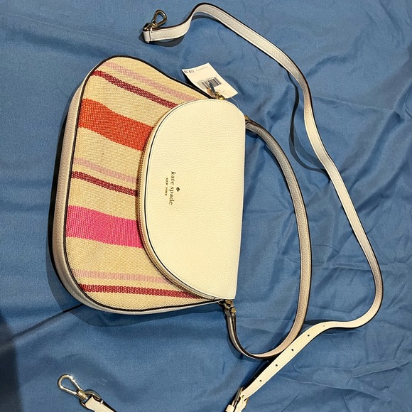 Kate Spade Leather Canvas Crossbody - Picture 6 of 6